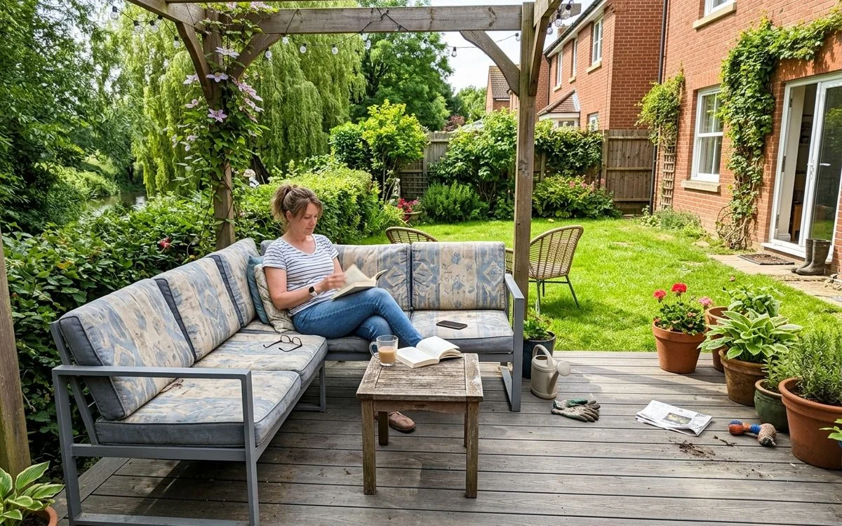 Bedford outdoor living project by Bedfordshire Decking Builders