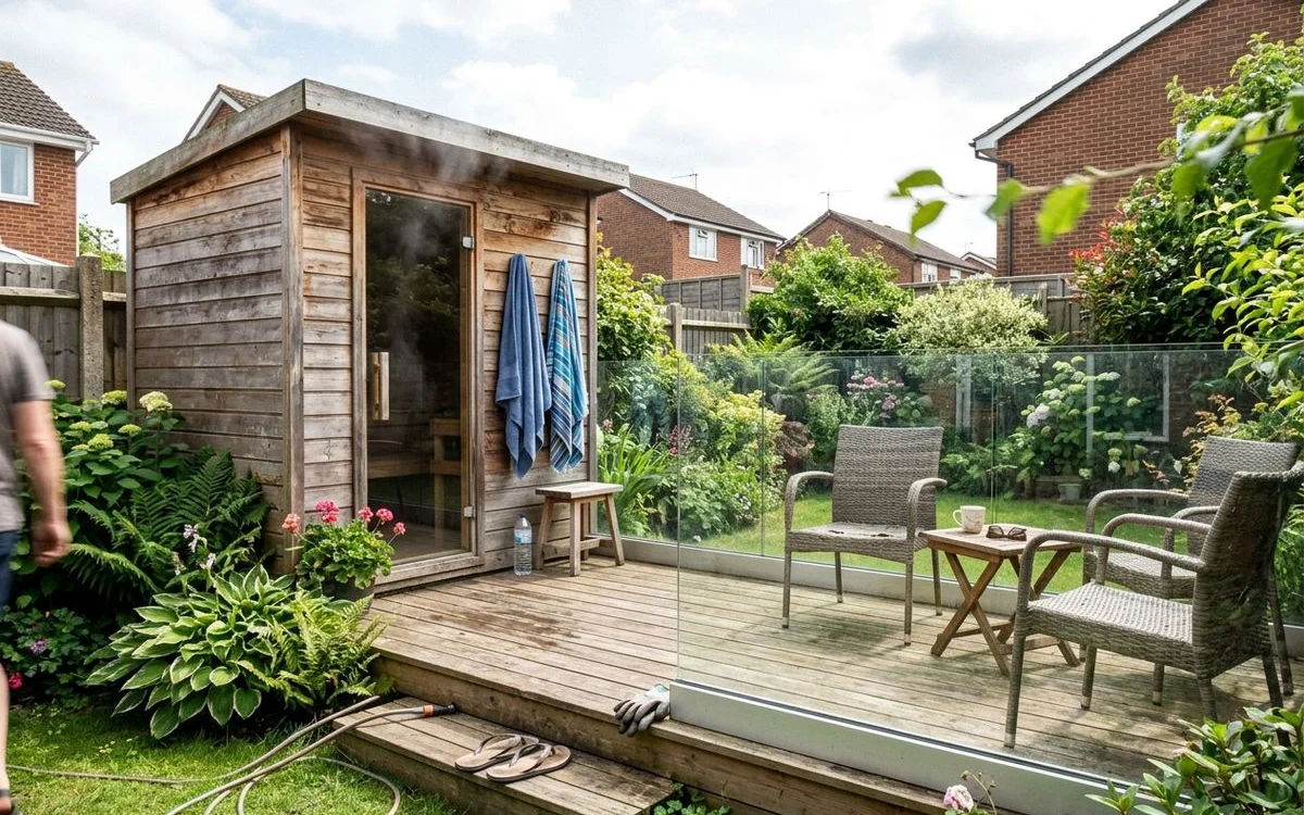 Dunstable outdoor living project by Bedfordshire Decking Builders